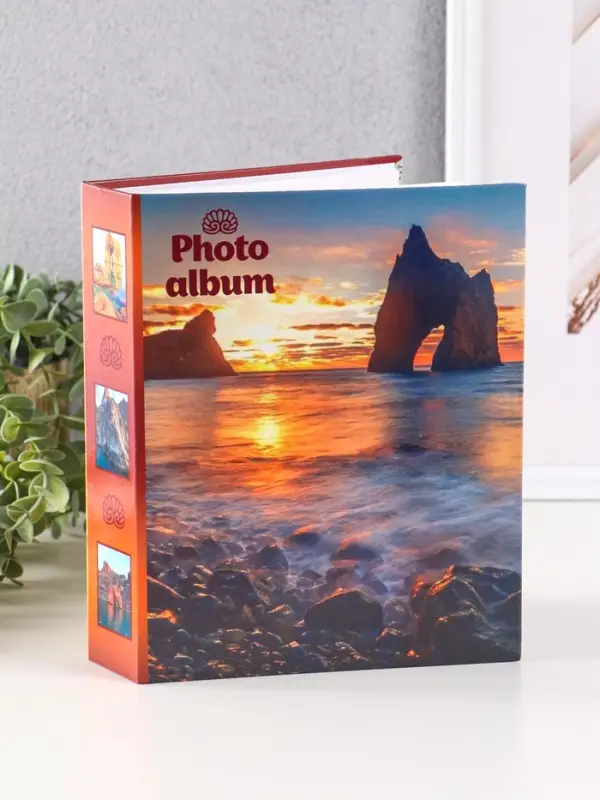 Фотоальбом 200 фото 10Х15см, "Золотые ворота. Крым",  ПП карм.