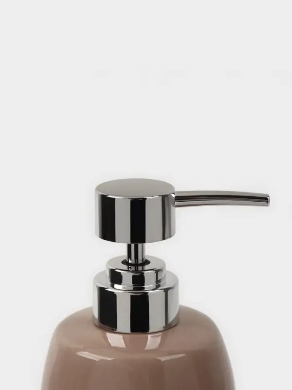 Набор для ванной SAVANNA &laquo;Вуду&raquo;, 3 предмета, мыльница, дозатор для мыла, стакан, молочный