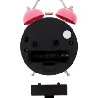 Часы - будильник настольные "Классика", дискретный ход, 12 х 8.5 см, АА, розовые Часы - будильник настольные "Классика", дискретный ход, 12 х 8.5 см, АА, розовые