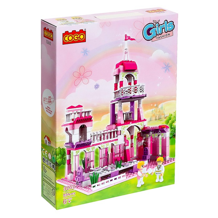 Конструктор «Девчонки: королевская беседка», 254 детали