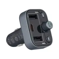 Модулятор на 2 USB +Type-C S-09 Pro Baseus C10762200113-00 черный