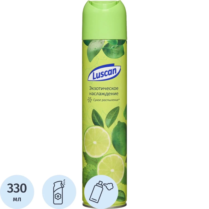 Освежитель воздуха Luscan 330мл Экзотическое наслаждение сухое распыл