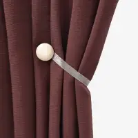 Подхват для штор, d=4 см, молочный