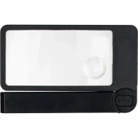 Лупа складная с подсветкой, Attache Selection, увелич. х2/4, линза50х96мм