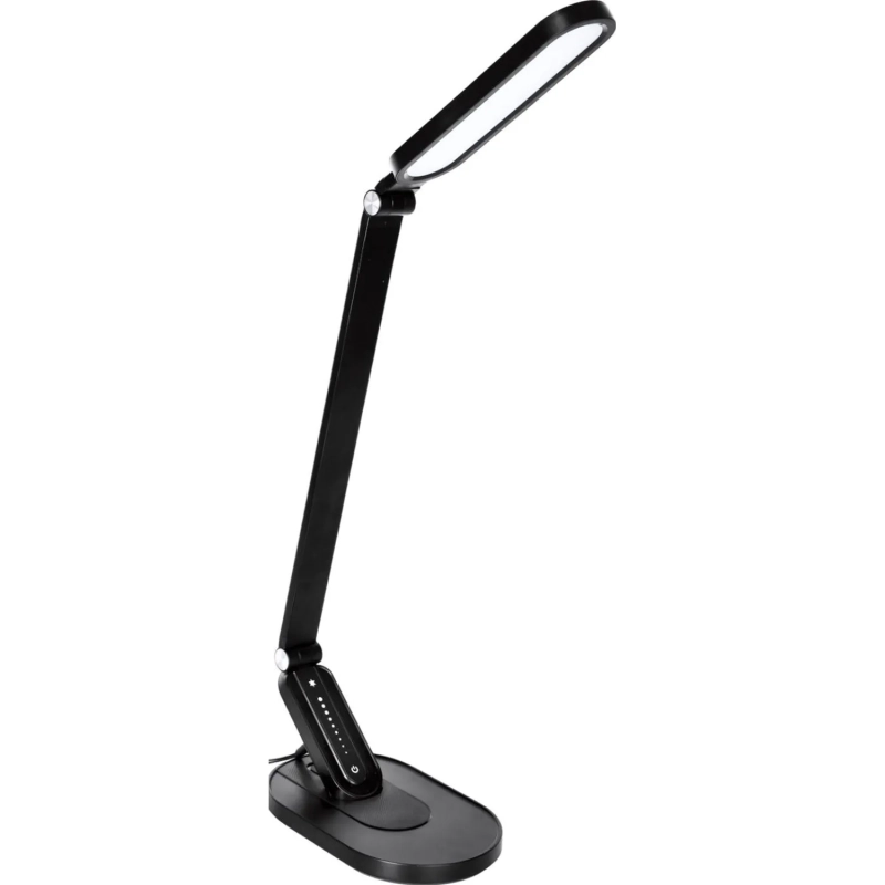 Светильник Camelion KD-859  C02,черный,LED,10W,230В,сенс.рег.ярк, USB 13535