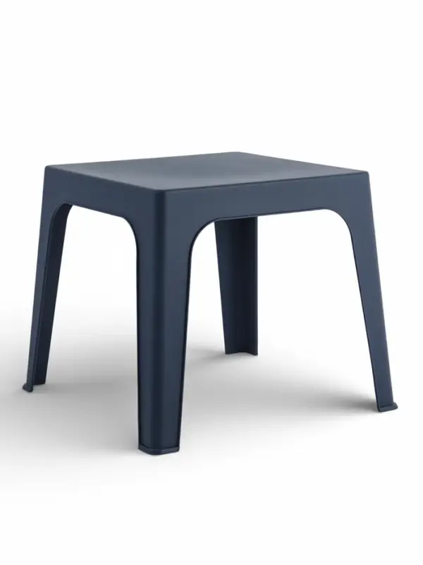 Стол садовый Decorona DeForma, 59.5&times;59.5&times;49.5 см, пластиковый, цвет графитовый шторм