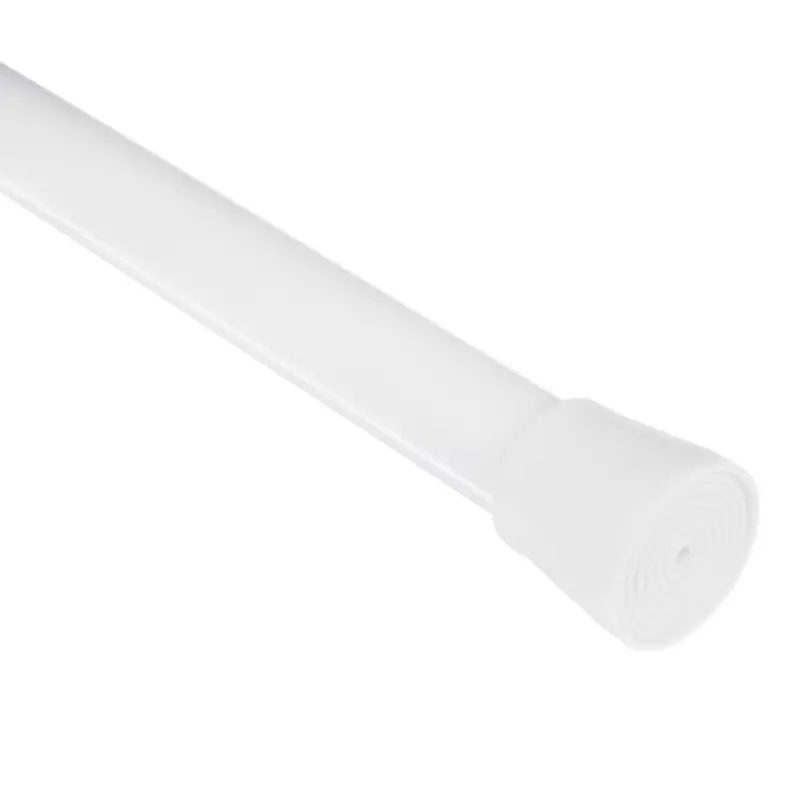 Карниз для шторы в ванную тм VETTA, 2м, телескопический, сталь, белый