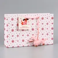 Пакет подарочный ламинированный &laquo;Подарок&raquo;, 22.3&times;9&times;35 см