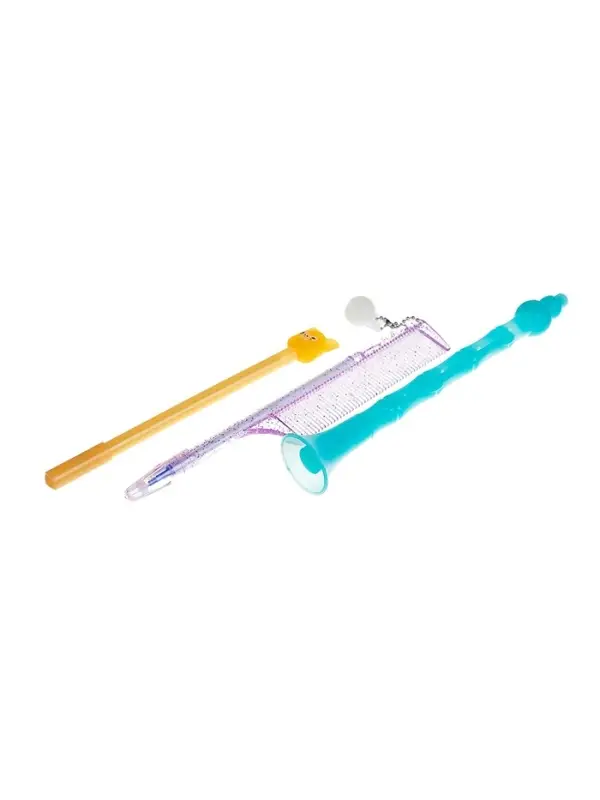 Ручка шариковая-прикол "Очки круглые" МИКС