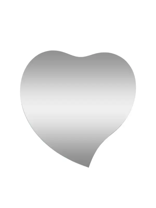 Зеркало настенное "Сердце",  46х46 см