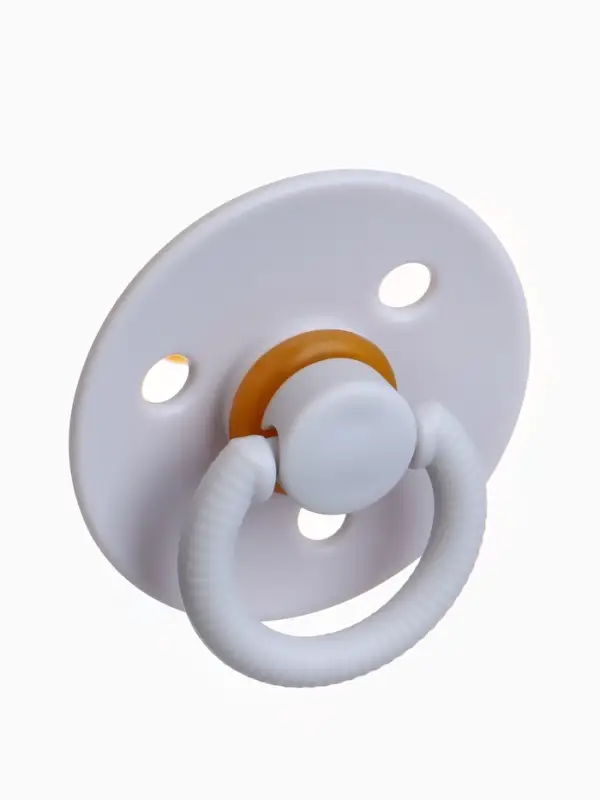 Набор классических пустышек, 2 шт., латекс, серо-синий/серый, в контейнере, от 0 мес., M&B   1088492 Набор классических пустышек, 2 шт., латекс, серо-синий/серый, в контейнере, от 0 мес., M&B   1088492