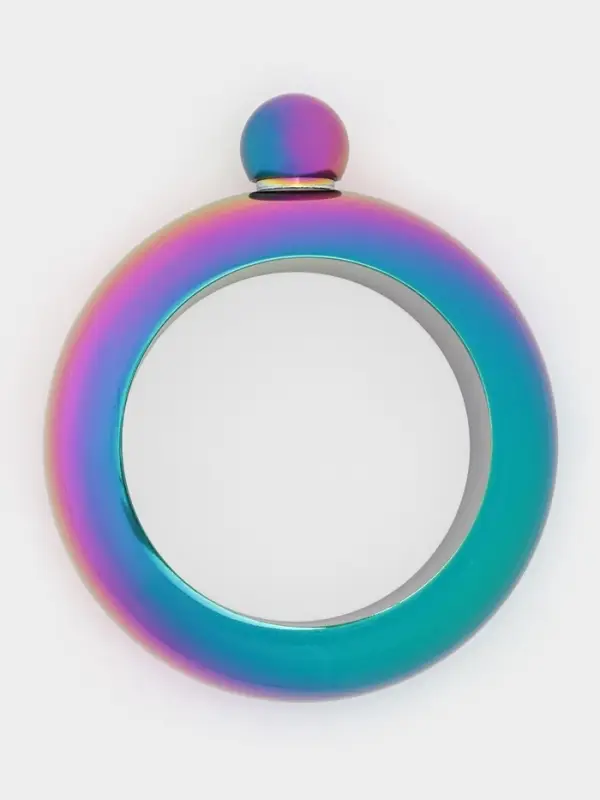 Фляжка для алкоголя Мастер К &laquo;Браслет&raquo;, 105 мл, нержавеющая сталь, разноцветная