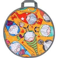 Ледянка мягкая Gnome, круглая, двухместная, цвет МИКС