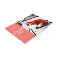 Альбом для рисования Calligrata &laquo;Лисица&raquo; А4, 40 листов, на скрепке, плотность листов 100 г/м&sup2;, обложка из мелованной бумаги
