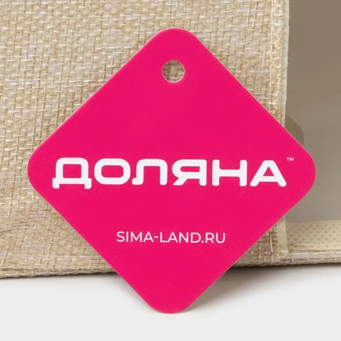 Кофр для хранения вещей Доляна &laquo;Моне&raquo;, 39&times;29&times;20 см, бежевый