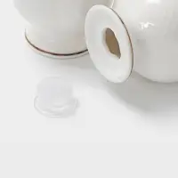 Набор для специй WY Empire, солонка и перечница, 50 мл, фарфор, белый