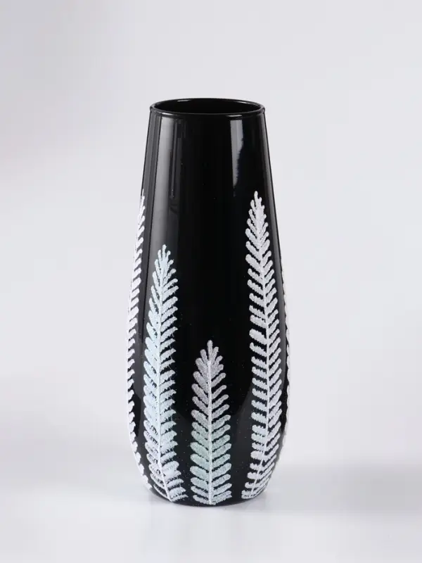 Ваза «Вента», h=26 см, стекло, чёрная Ваза «Вента», h=26 см, стекло, чёрная