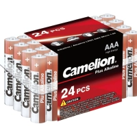 Батарейка Camelion AAA/LR 03 Plus Alkaline PB-24 1.5В(24 шт в уп.)