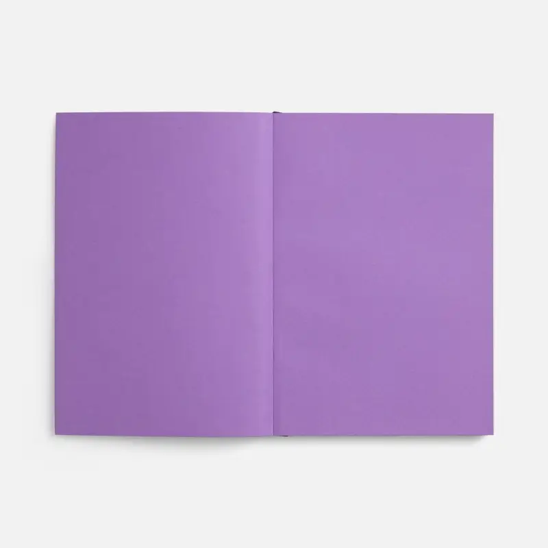 Ежедневник Flat, недатированный, фиолетовый, ver.2