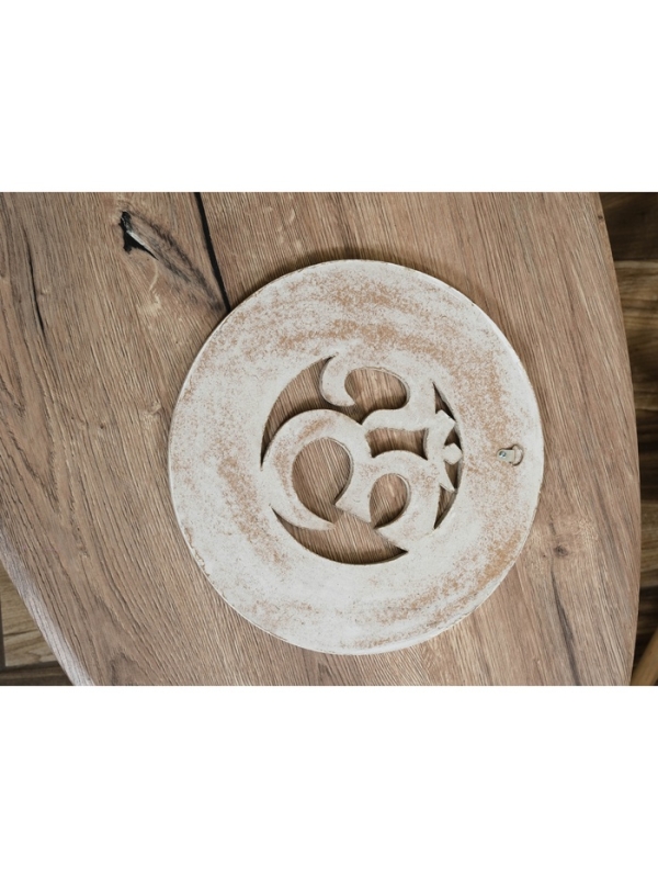 Панно резное МДФ  Панно резное МДФ "Знак ОМ", 30х30х0,6 см