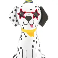 Воздушный шар фольгированный 32" "Далматинец в колпачке" Воздушный шар фольгированный 32" "Далматинец в колпачке"