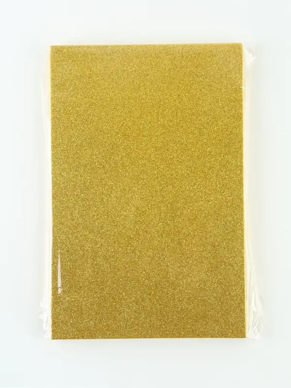 Фоамиран глиттерный Magic 4 Hobby 2 мм, золото, 20&times;30 см