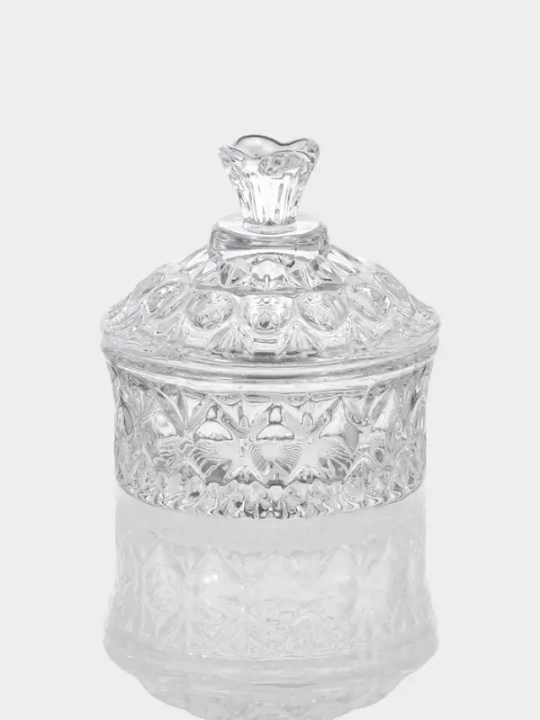 Конфетница  Конфетница "Кристалл" 8х8,5 см, прозрачная