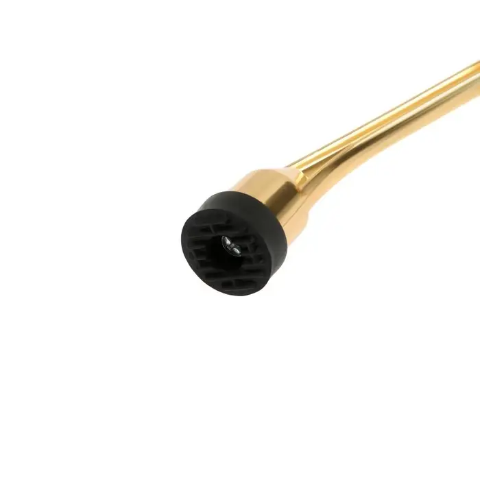 Фиксатор дверной LOCKLAND, &laquo;козья ножка&raquo;, цвет золото