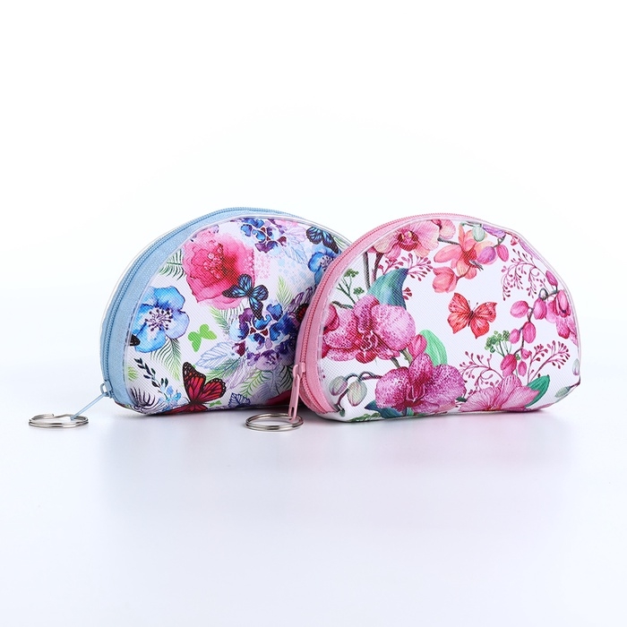 Кошелёк монетница на молнии, цвет МИКС Кошелёк монетница на молнии, цвет МИКС