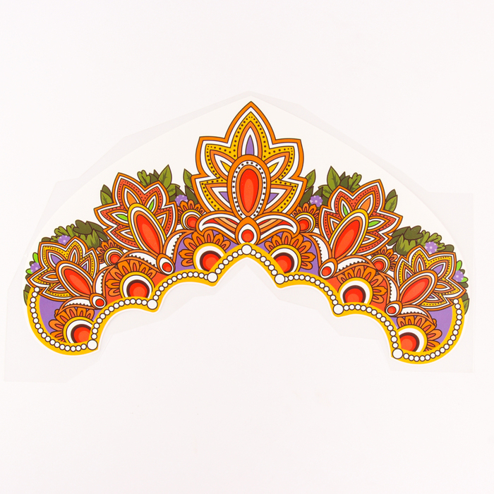 Термотрансфер «Узор с красным контуром», набор 10 шт. Термотрансфер «Узор с красным контуром», набор 10 шт.