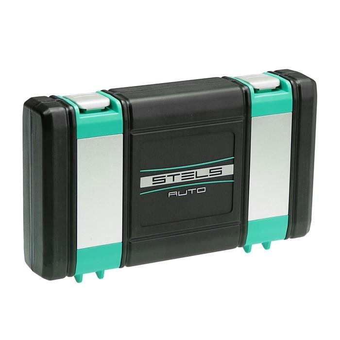 Набор инструментов Stels, 1/4 Набор инструментов Stels, 1/4", в пластиковом кейсе, 57 предметов