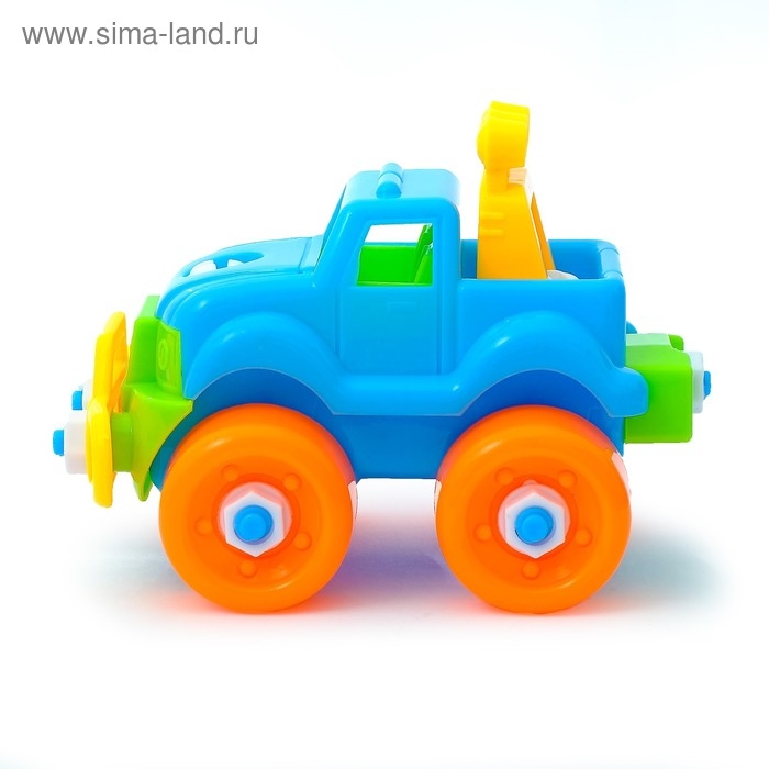 Конструктор для малышей «Джип», 22 детали, цвета МИКС Конструктор для малышей «Джип», 22 детали, цвета МИКС