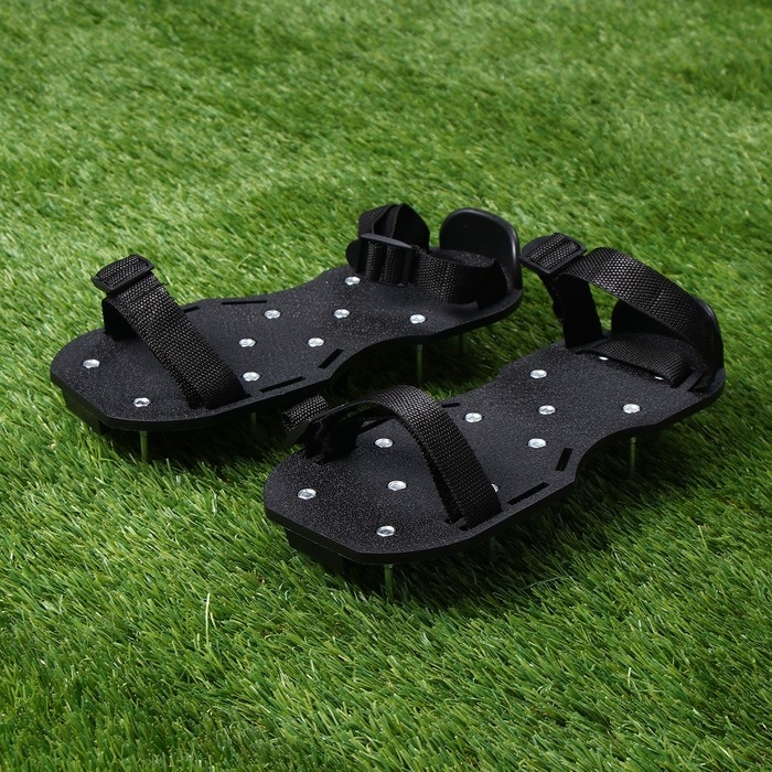 Сандалии для аэрации газона, набор 2 шт., Greengo Сандалии для аэрации газона, набор 2 шт., Greengo