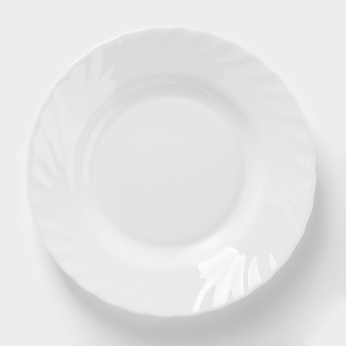 Тарелка суповая Luminarc TRIANON, стеклокерамика, 250 мл, d= 23 см, цвет белый Тарелка суповая Luminarc TRIANON, стеклокерамика, 250 мл, d= 23 см, цвет белый