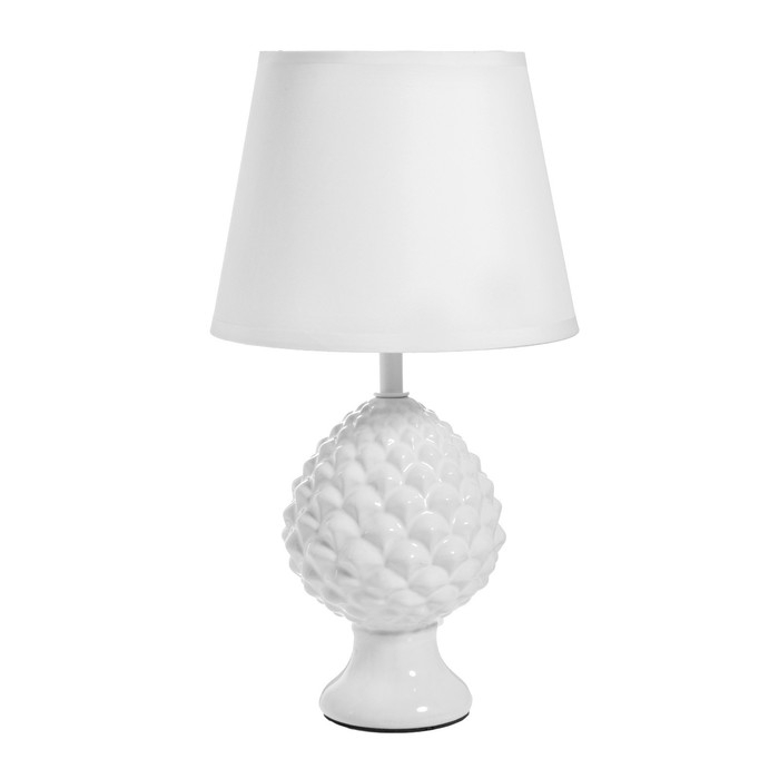 Настольная лампа "Мухамера" Е14  40Вт белый 19х19х37см RISALUX