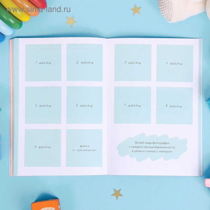 Ежедневник будущей мамы &laquo;День матери: Счастье у тебя внутри&raquo;, 40 листов