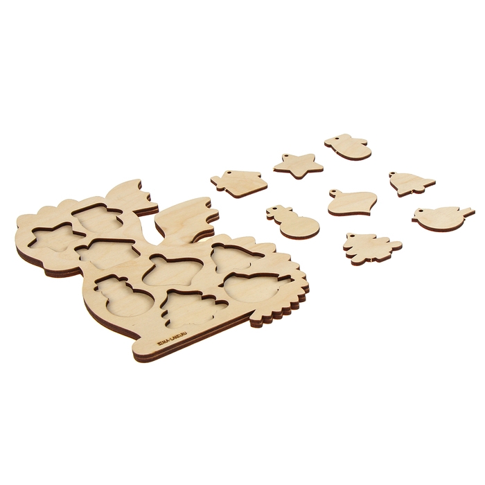 Набор для творчества. Роспись по дереву «Дракон» Набор для творчества. Роспись по дереву «Дракон»