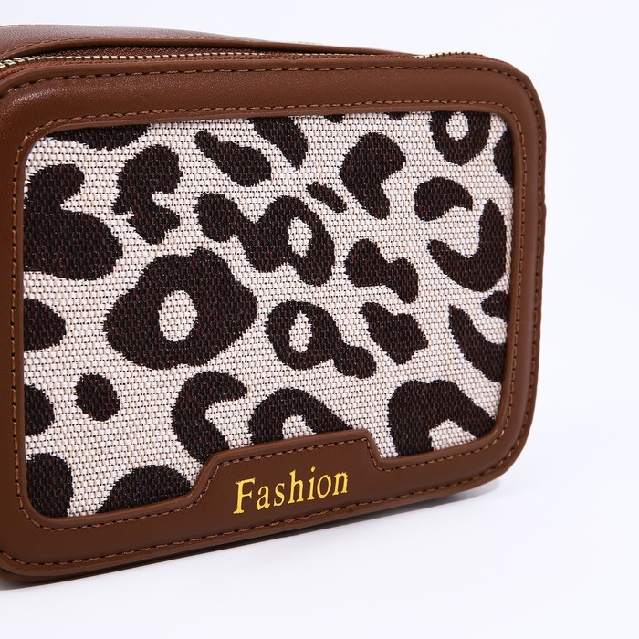 Сумка кросс-боди на молнии, цвет коричневый Сумка кросс-боди на молнии, цвет коричневый