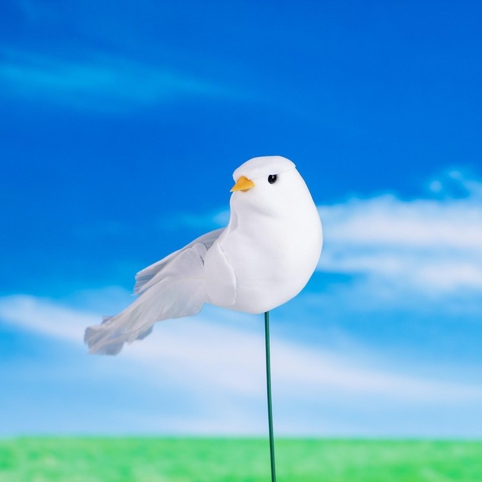 Штекер  Штекер "Птичка голубь" 3х5см/15см, набор 4шт