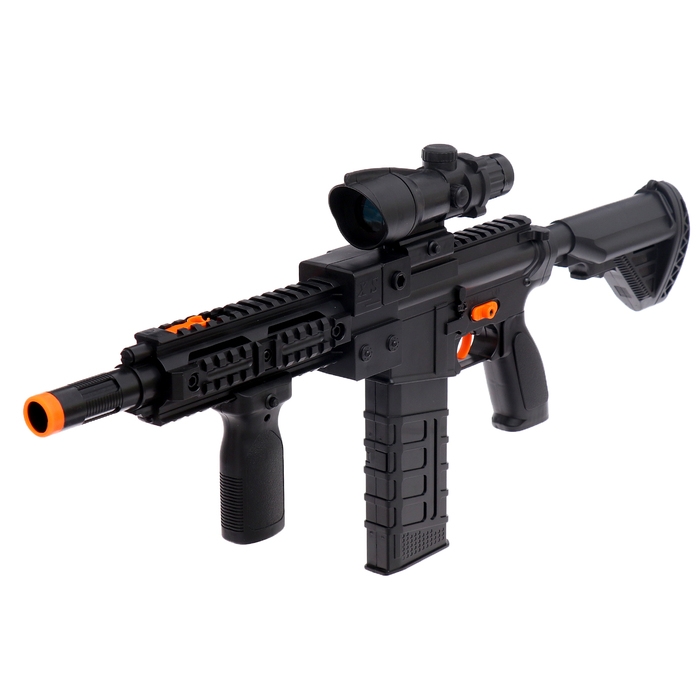 Автомат «М416», стреляет мягкими пулями, работает от аккумулятора Автомат «М416», стреляет мягкими пулями, работает от аккумулятора