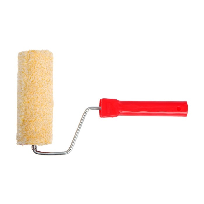 Валик ЛОМ, полиакрил, 150 мм, рукоятка d=6 мм, D=50 мм, ворс 6 мм Валик ЛОМ, полиакрил, 150 мм, рукоятка d=6 мм, D=50 мм, ворс 6 мм