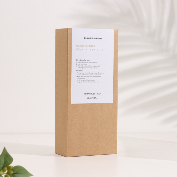 Диффузор ароматический Диффузор ароматический "Bomantic", 120 мл, ежевика и лавровый лист