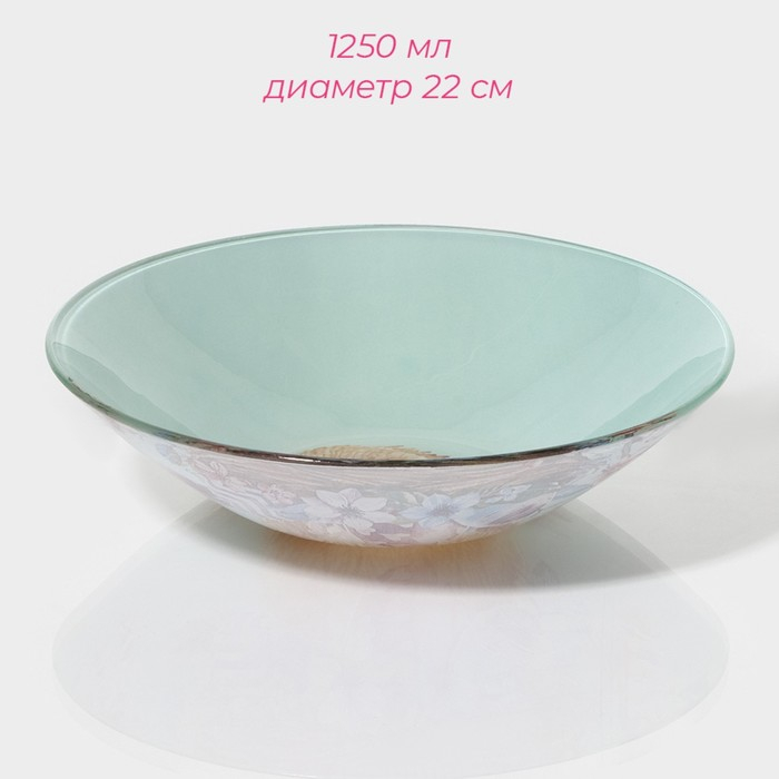 Набор тарелок стеклянных Доляна «Кролик», 19 предметов: 6 десертных тарелок, 6 обеденных тарелок, 6 мисок, салатник Набор тарелок стеклянных Доляна «Кролик», 19 предметов: 6 десертных тарелок, 6 обеденных тарелок, 6 мисок, салатник