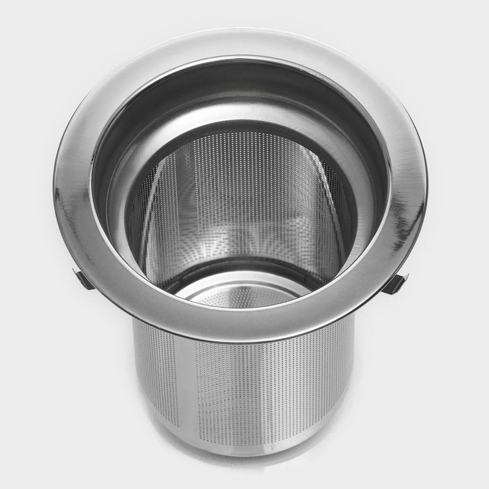 Чайник стеклянный заварочный Magistro «Шейди», 750 мл, с металлическим ситом, пластиковая колба Чайник стеклянный заварочный Magistro «Шейди», 750 мл, с металлическим ситом, пластиковая колба