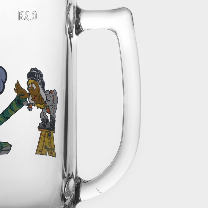 Набор пивных кружек «Приколисты», 330 мл, в подарочной упаковке, 2 шт, рисунок МИКС Набор пивных кружек «Приколисты», 330 мл, в подарочной упаковке, 2 шт, рисунок МИКС