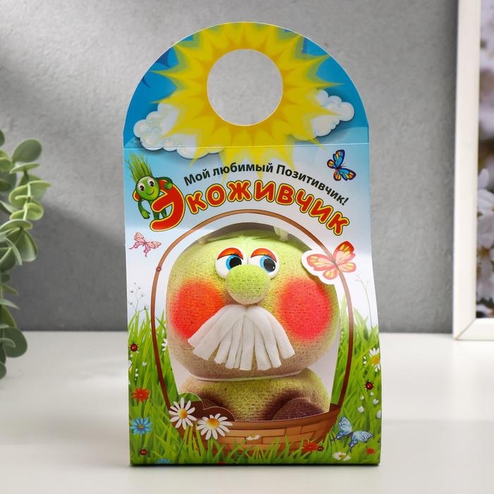 Растущий подарок травка Экоживчик Растущий подарок травка Экоживчик "Домовой"