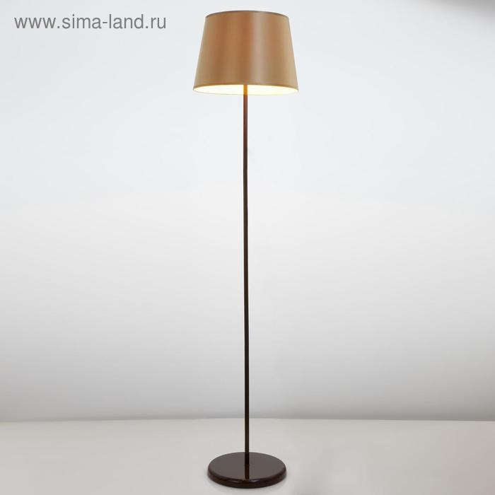 Торшер 1601  1х15Вт Е27 коричневый