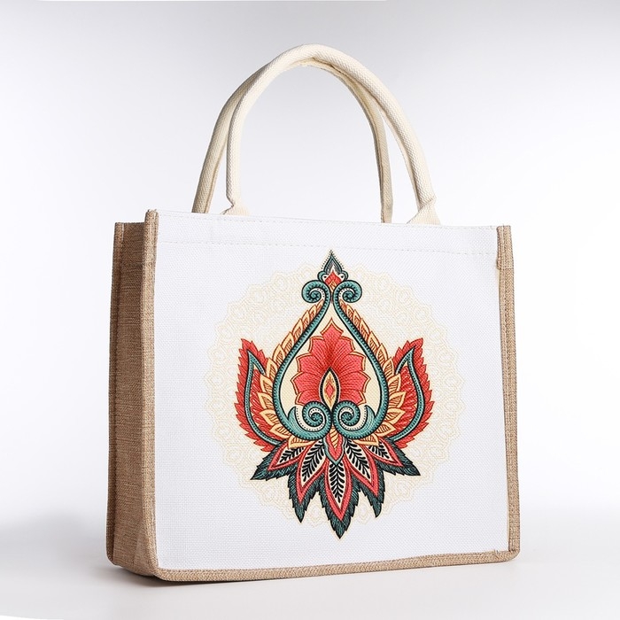 Шопер без застёжки, цвет бежевый/бежевый Шопер без застёжки, цвет бежевый/бежевый