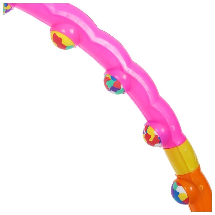 Обруч массажный, d=98 см, 6 частей, 1,2 кг, цвета МИКС Обруч массажный, d=98 см, 6 частей, 1,2 кг, цвета МИКС