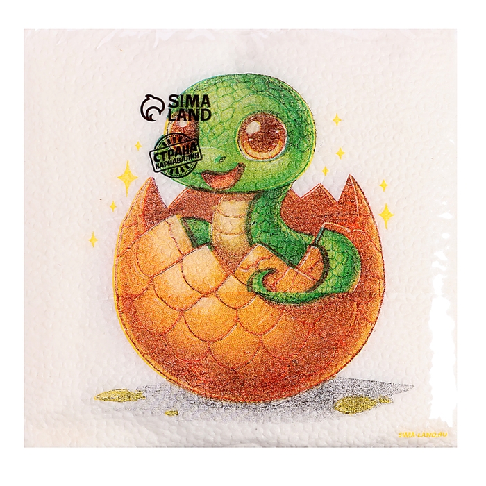 Салфетки новогодние бумажные «С Новым годом: сюрприз», однослойные, 24х24 см, 20 шт. Салфетки новогодние бумажные «С Новым годом: сюрприз», однослойные, 24х24 см, 20 шт.